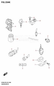 DF15A From 01504F-610001 (P03)  2016 drawing SENSOR /​ SWITCH (DF20ATH:P03)