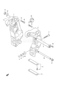 DF 115A drawing Clamp Bracket