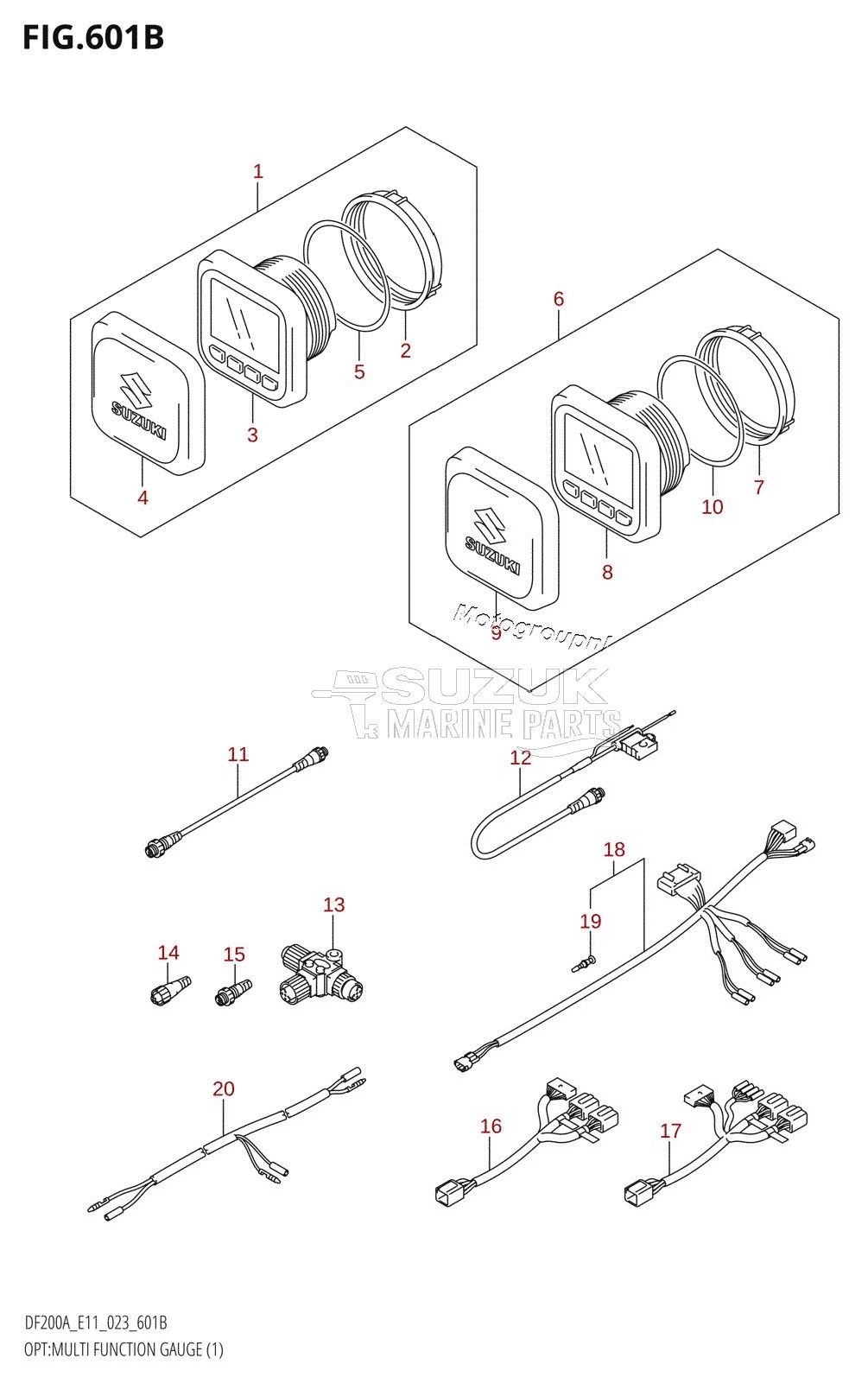 OPT:MULTI FUNCTION GAUGE (1) (022)