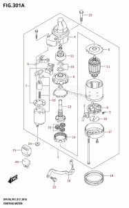 DF8A From 00801F-710001 (P01)  2017 drawing STARTING MOTOR