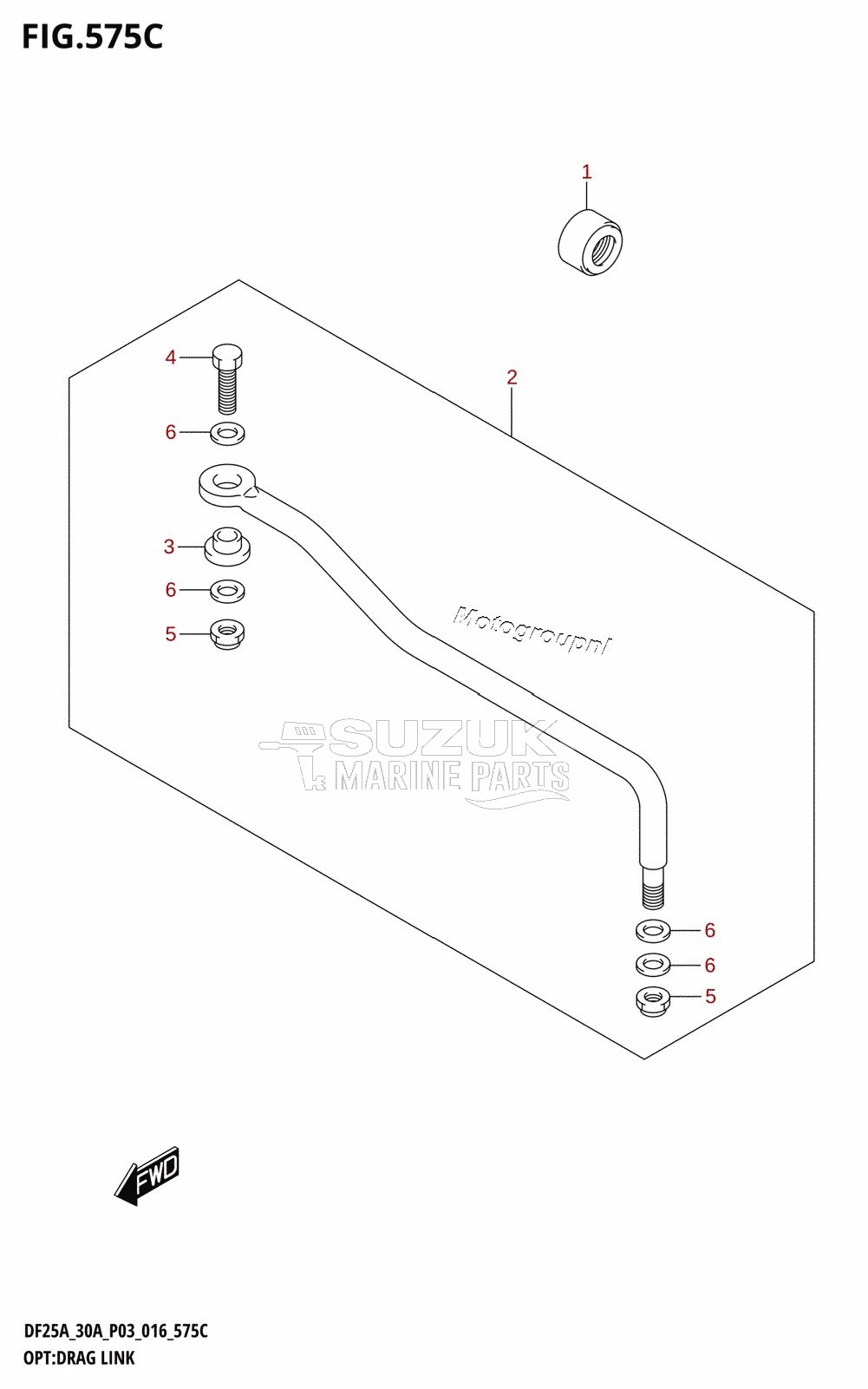 OPT:DRAG LINK (DF25AQ:P03)