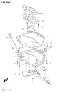 DF225T From 22503F-510001 (E03)  2015 drawing OIL PAN (DF225Z:E03)