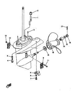 25V drawing LOWER-CASING-x-DRIVE-2