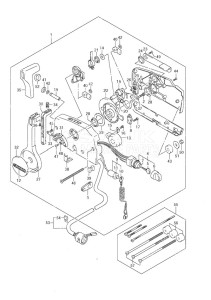 DF 9.9 drawing Remote Control Non-Remote Control