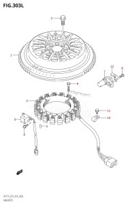 DF175T From 17502F-410001 (E01 E40)  2014 drawing MAGNETO (DF175TG:E01)