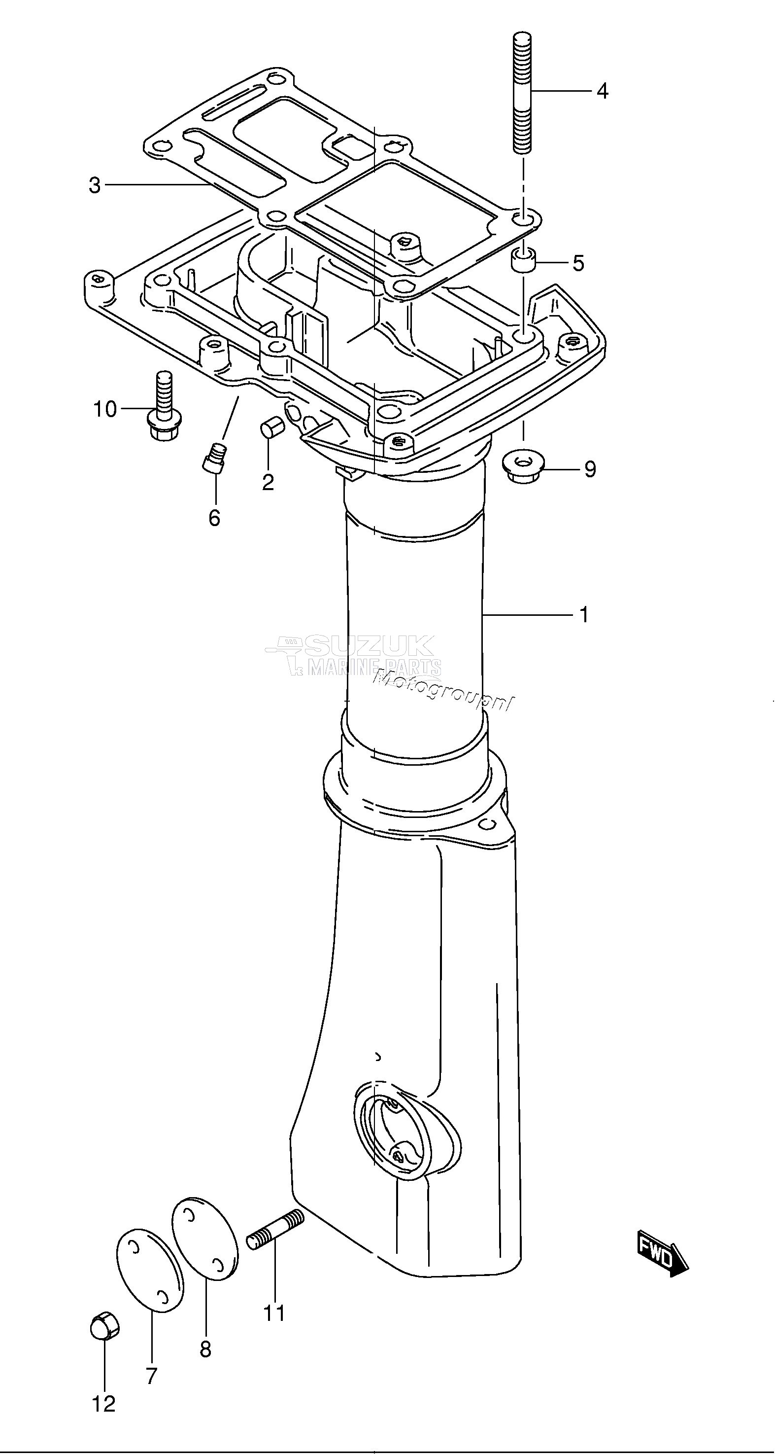 DRIVESHAFT HOUSING