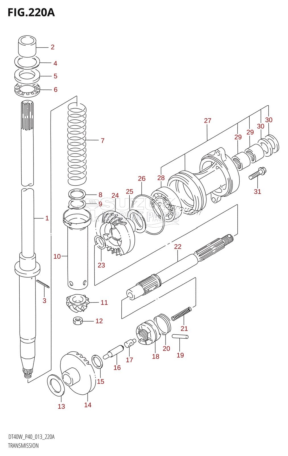 TRANSMISSION (DT40W:P40)