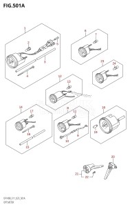 DF140BT From 14005F-240001 (E11 E40)  2022 drawing OPT:METER (E11)