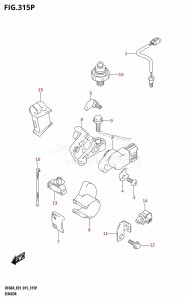 DF40A From 04003F-510001 (E01 E13)  2015 drawing SENSOR (DF50AVTH:E01)