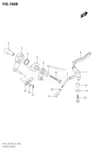 DF25A From 02504F-240001 (P03)  2022 drawing THROTTLE CONTROL (DF25AT,DF30AT)