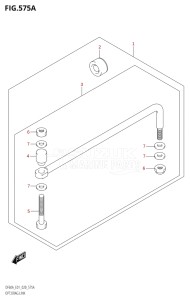 05003F-040001 (2020) 50hp E01-Gen. Export 1 (DF50A  DF50ATH) DF50A drawing OPT:DRAG LINK (DF40AQH,DF40ATH,DF50ATH)