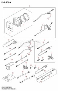 DF20A From 02002F-710001 (P01 P40)  2017 drawing OPT:MULTI FUNCTION GAUGE (DF9.9BR:P01)