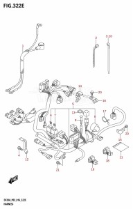 DF20A From 02002F-610001 (P03)  2016 drawing HARNESS (DF15A:P03)