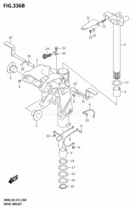 DF60A From 06002F-210001 (E03)  2012 drawing SWIVEL BRACKET (DF50A:E03)