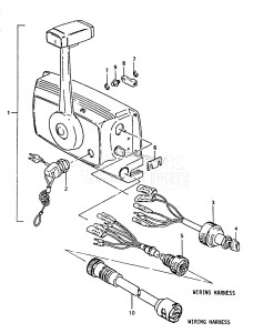 DT50M From 5002-100001 ()  1988 drawing REMOTE CONTROL (1)