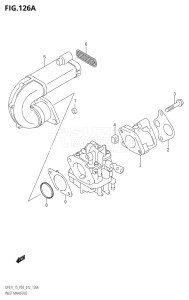 00993F-210001 (2012) 9.9hp P03-U.S.A (DF9.9T  DF9.9TH) DF9.9 drawing INLET MANIFOLD