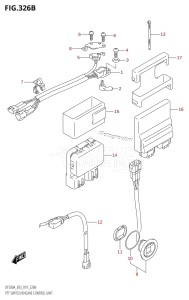 DF200AZ From 20003Z-910001 (E03)  2019 drawing PTT SWITCH /​ ENGINE CONTROL UNIT (DF175AT,DF175AZ)