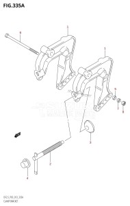 DF2.5 From 00252F-310001 (P03)  2013 drawing CLAMP BRACKET