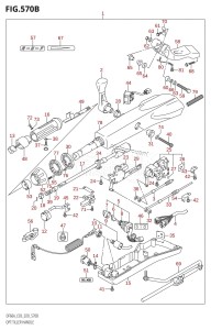 DF40A From 04003F-040001 (E03)  2020 drawing OPT:TILLER HANDLE (DF60A,DF50AVT,DF60AVT)