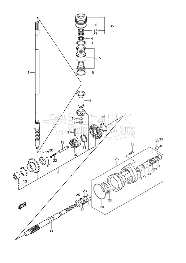 Transmission (DF 250S)