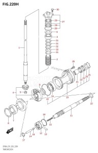 DF50A From 05003F-040001 (E01)  2020 drawing TRANSMISSION (DF50AVTH:E01)