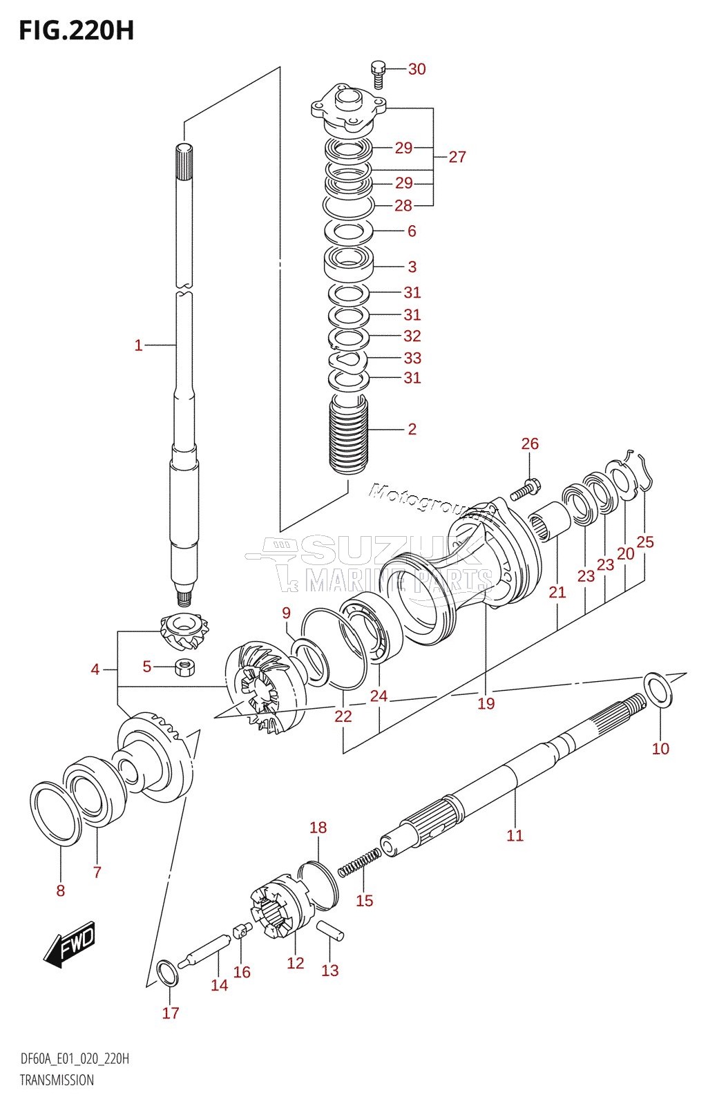 TRANSMISSION (DF50AVTH:E01)