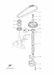 F40HETL drawing OIL-PUMP