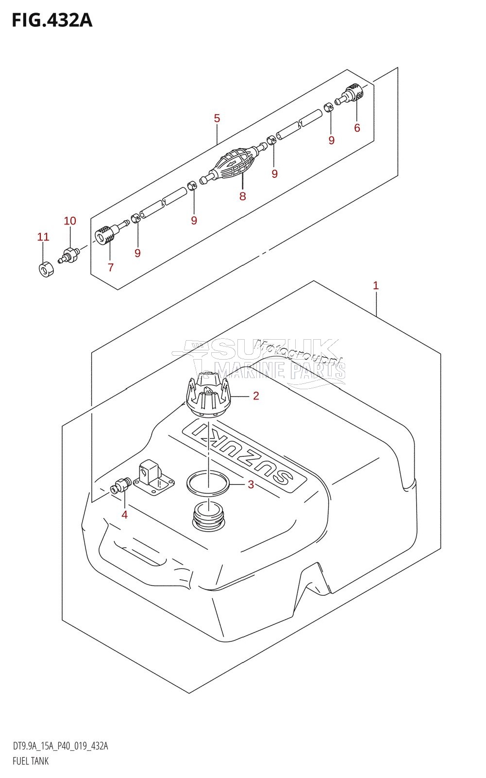 FUEL TANK (DT9.9A:P36,DT9.9A:P81,DT15A:P36,DT15A:P81)