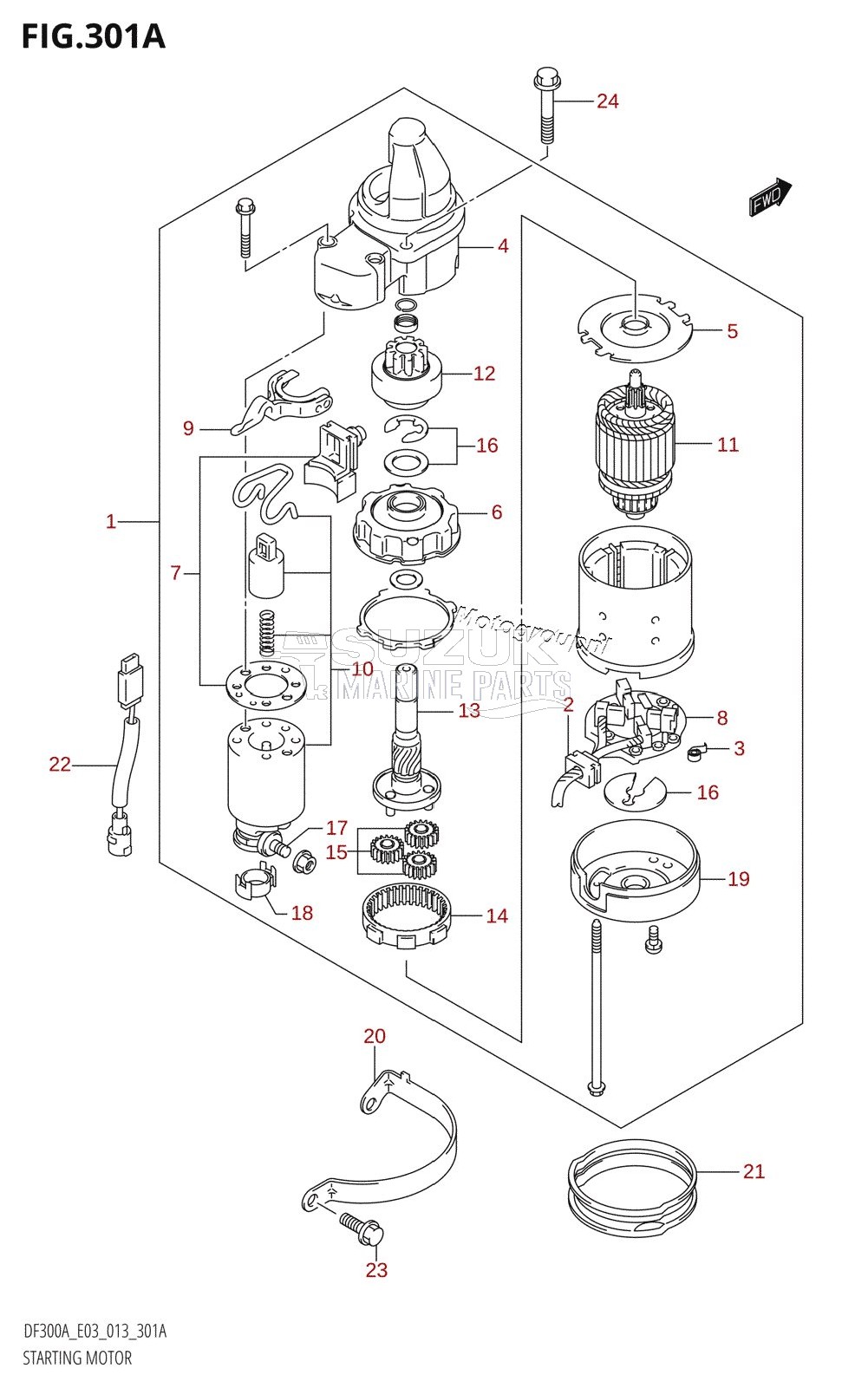 STARTING MOTOR