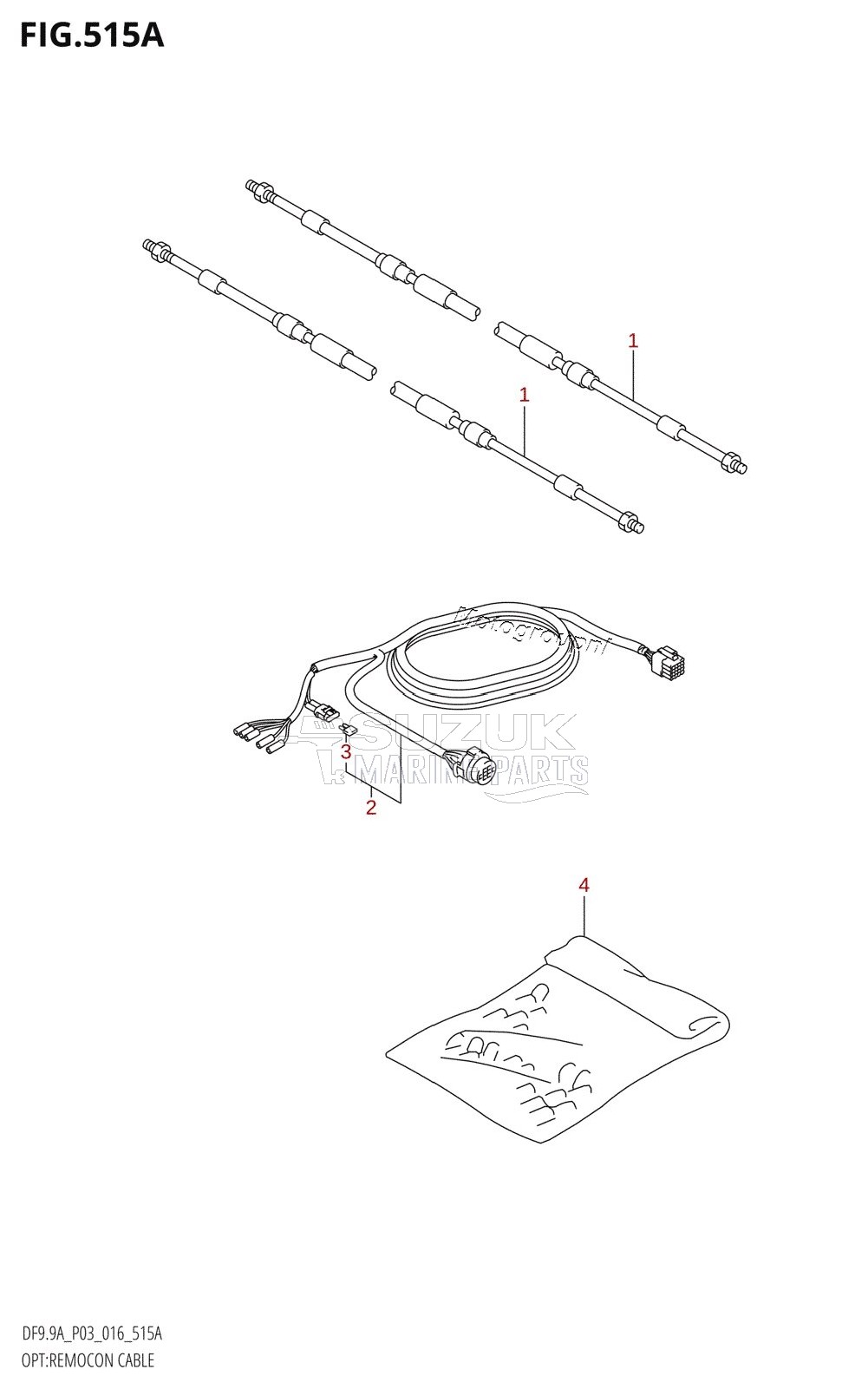 OPT:REMOCON CABLE (DF8A:P03)