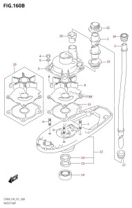 DT40 From 04005K-510001 ()  2015 drawing WATER PUMP (DT40W:P90)