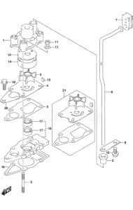 DF 4A drawing Water Pump