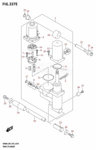 DF50A From 05003F-510001 (E01)  2015 drawing TRIM CYLINDER (DF50ATH:E01)