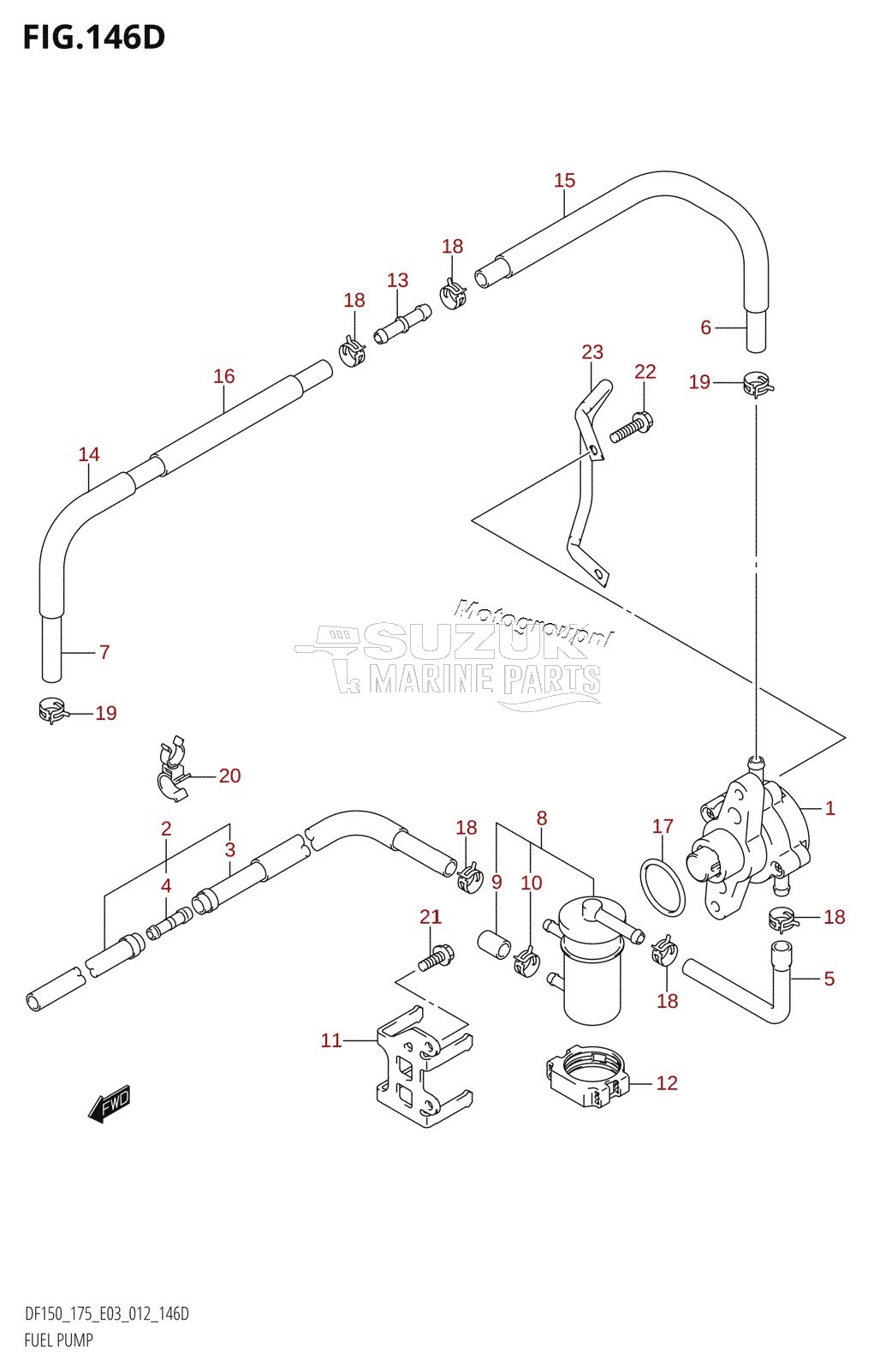 FUEL PUMP (DF175Z:E03)