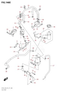 02504F-710001 (2017) 25hp P01-Gen. Export 1 (DF25A  DF25AR  DF25AT  DF25ATH) DF25A drawing FUEL PUMP (DF30A:P40)