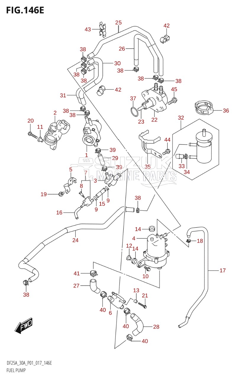 FUEL PUMP (DF30A:P40)