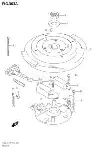 DT30 From 03005-610001 ()  2016 drawing MAGNETO (DT25K:P36)