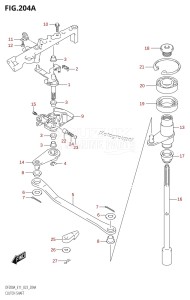 DF150AZ From 15003Z-240001 (E11 E40)  2022 drawing CLUTCH SHAFT