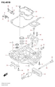 08002F-810001 (2018) 80hp E03-USA (DF80AT) DF80A drawing ENGINE HOLDER (DF80A)