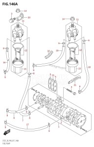 DT30 From 03005-710001 ()  2017 drawing FUEL PUMP (DT25K:P36)