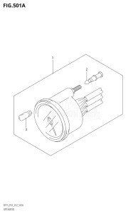 01503F-210001 (2012) 15hp P01-Gen. Export 1 (DF15  DF15R) DF15 drawing OPT:METER (DF15R:P01)