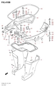 DF250A From 25003P-310001 (E01 E40)  2013 drawing SIDE COVER (DF300A:E40)