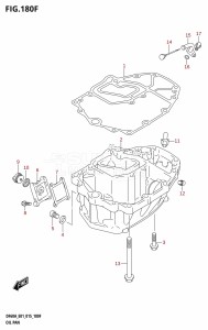 DF60A From 06002F-510001 (E01 E40)  2015 drawing OIL PAN (DF50ATH:E01)