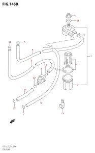 DT9.9 From 00991K-880001 (E13 E36)  2008 drawing FUEL PUMP (DT9.9K,DT15K)