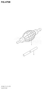 14003F-710001 (2017) 140hp E11 E40-Gen. Export 1-and 2 (DF140AT) DF140A drawing SQUEEZE PUMP (DF115AT:E11)