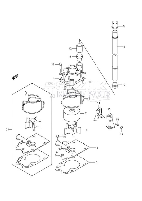 Water Pump (DF 250S)