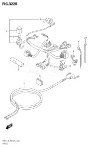 DF8A From 00801F-510001 (P03)  2015 drawing HARNESS (DF8AR:P03)