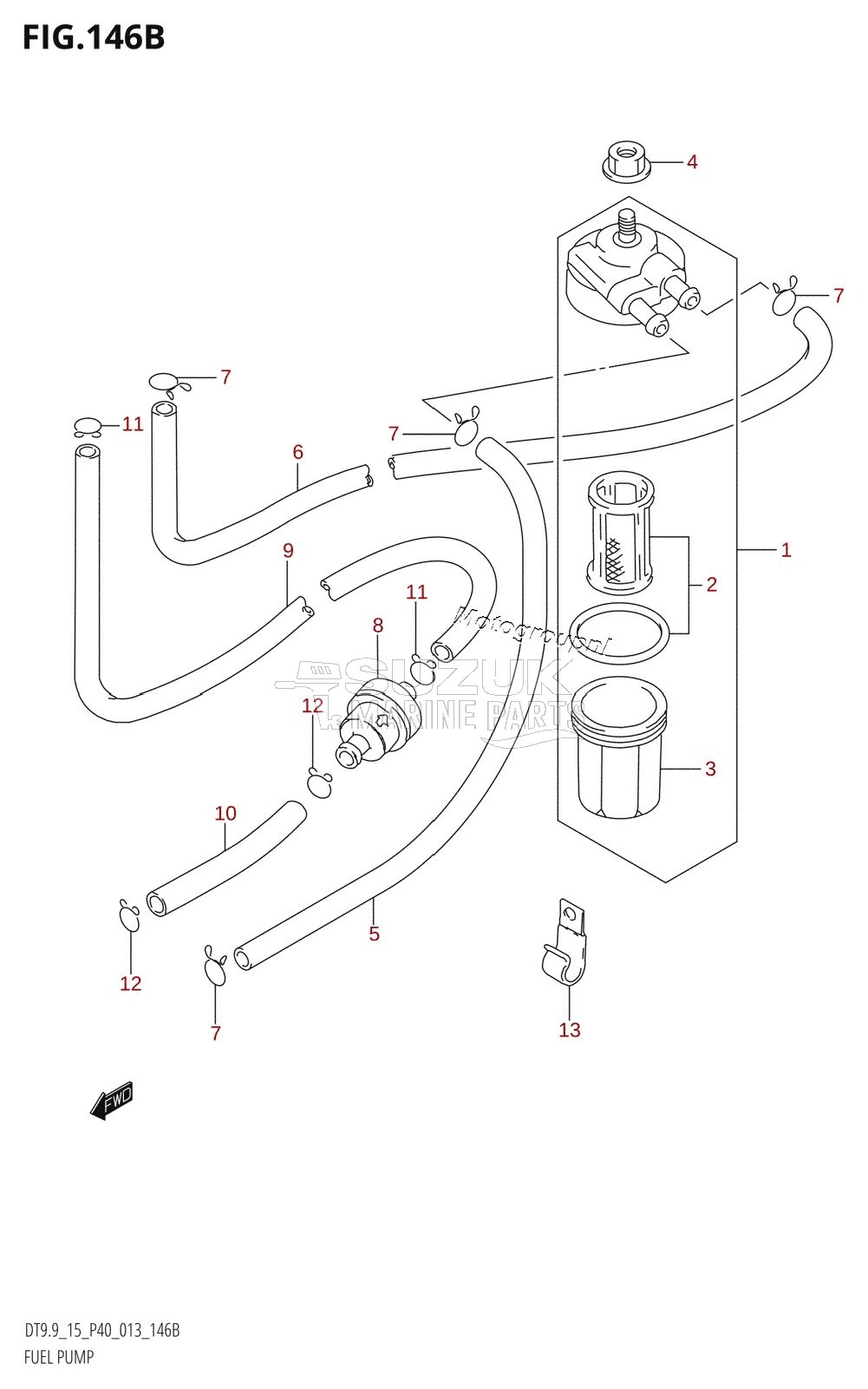 FUEL PUMP (DT9.9K:P40)