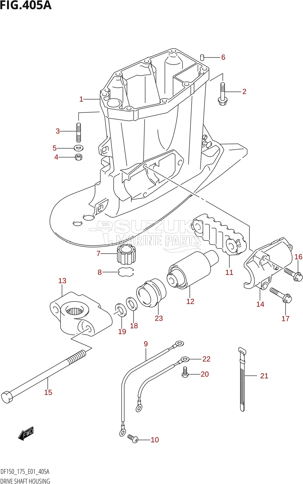 DRIVE SHAFT HOUSING