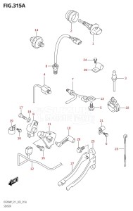 DF200AP From 20003P-040001 (E01 E03 E40)  2020 drawing SENSOR